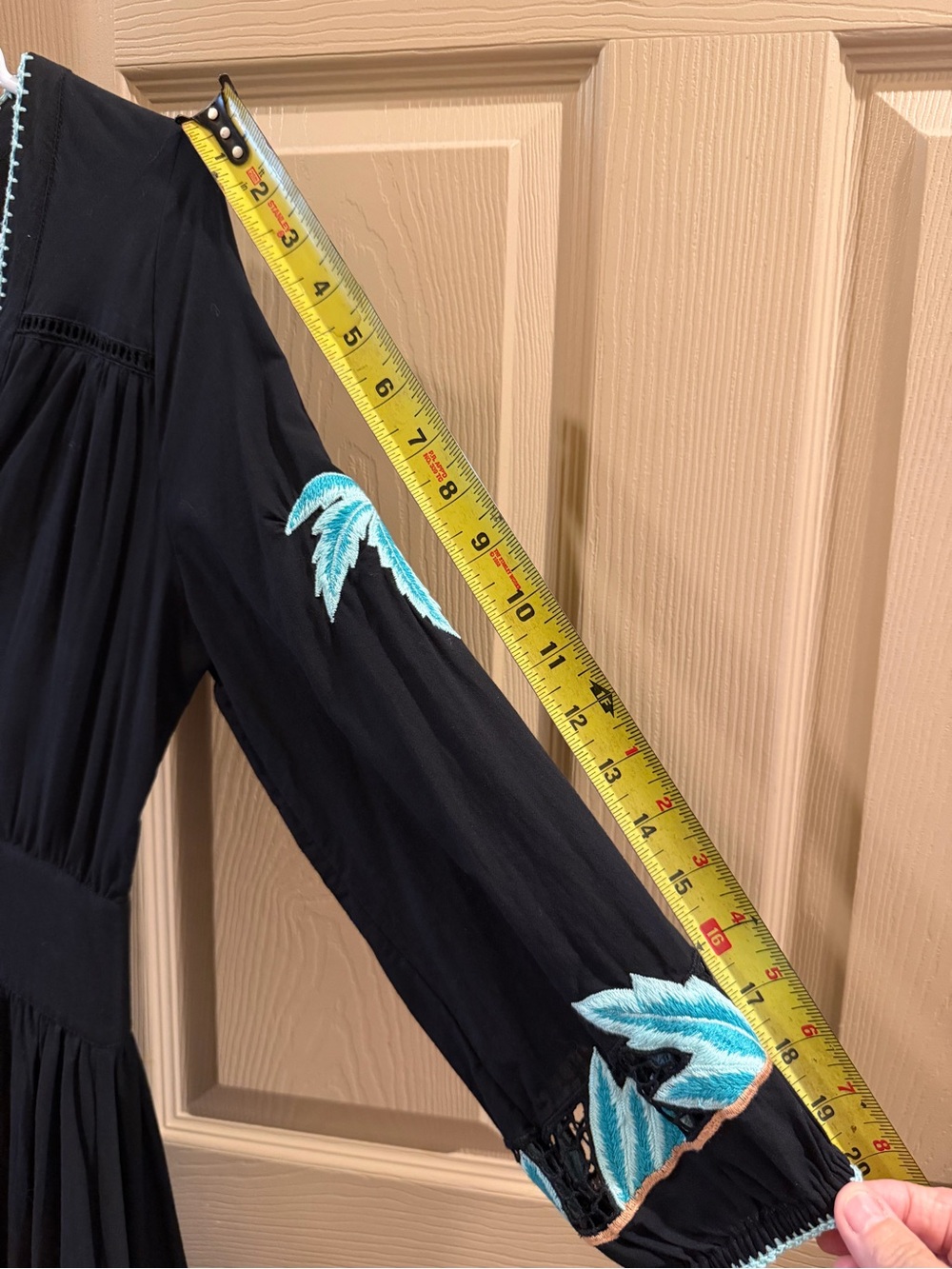 NWOT Chasing Unicorns 🌴 Night Palm dress Small - Picture 16 of 16